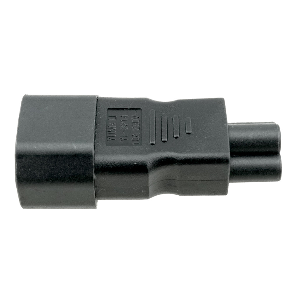 IEC C5 to IEC C14 Plug Adapter