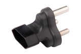Europe CEE7/16 to India IS1293 Plug Adapter