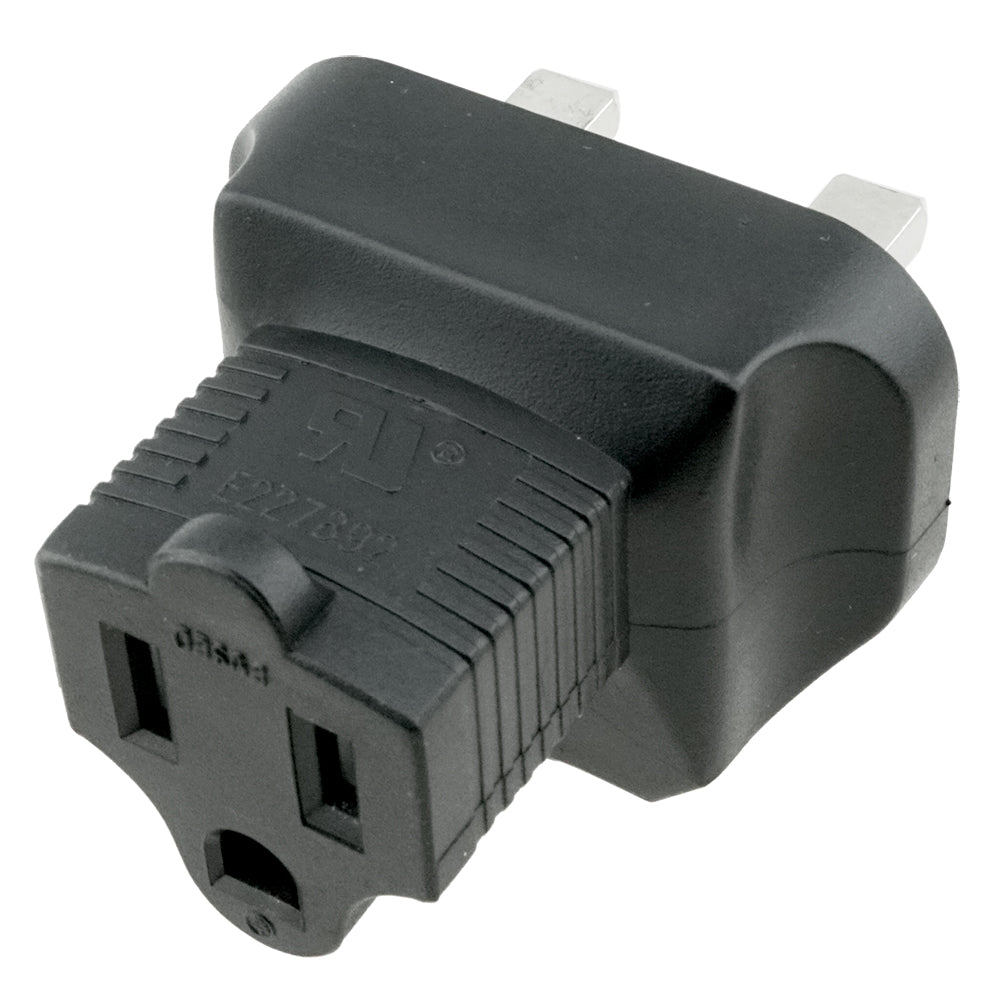 US To UK Adapter Plug | UL Approved | SIGNAL+POWER
