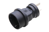 Europe CEE7/7 to China GB2099 Plug Adapter