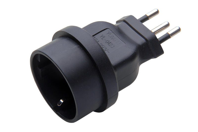 Europe CEE7/7 to Brazil NBR14136 Plug Adapter 9920