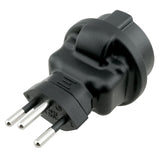 Europe CEE7/7 to Swiss SEV 1011 Plug Adapter