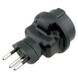 Europe CEE7/7 to Swiss SEV 1011 Plug Adapter