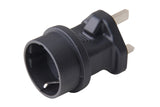 Europe CEE7/7 to UK BS1363 Plug Adapter