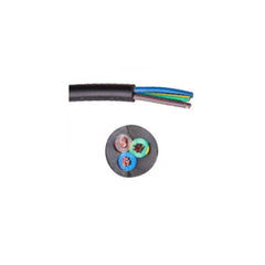 PVC mehradriges Kabel H05 VV-F, 3 x 1,5 mm² blau - braun - gelb/grün, 2