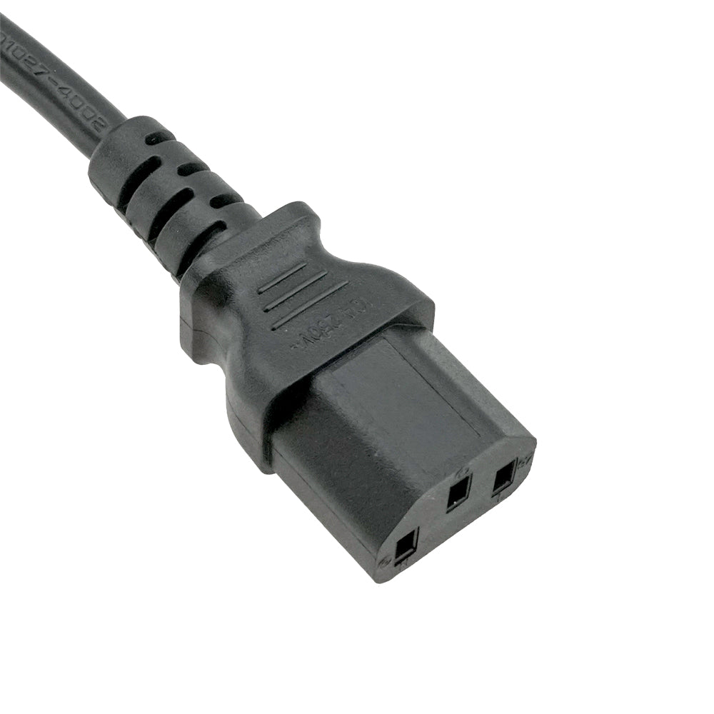 Brazil 16A NBR14136 to C13 Power Cord - 6 ft