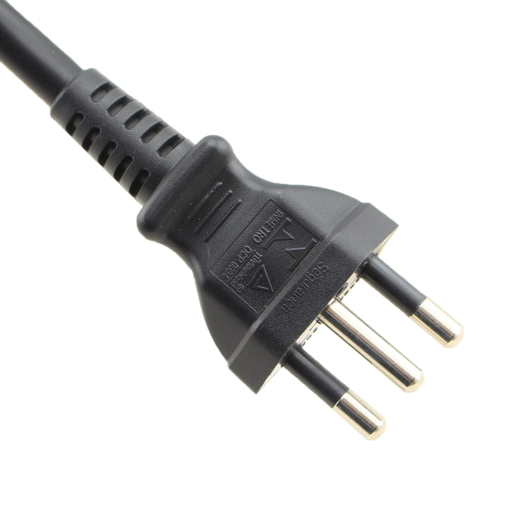 Brazil 16A NBR14136 to C13 Power Cord - 6 ft
