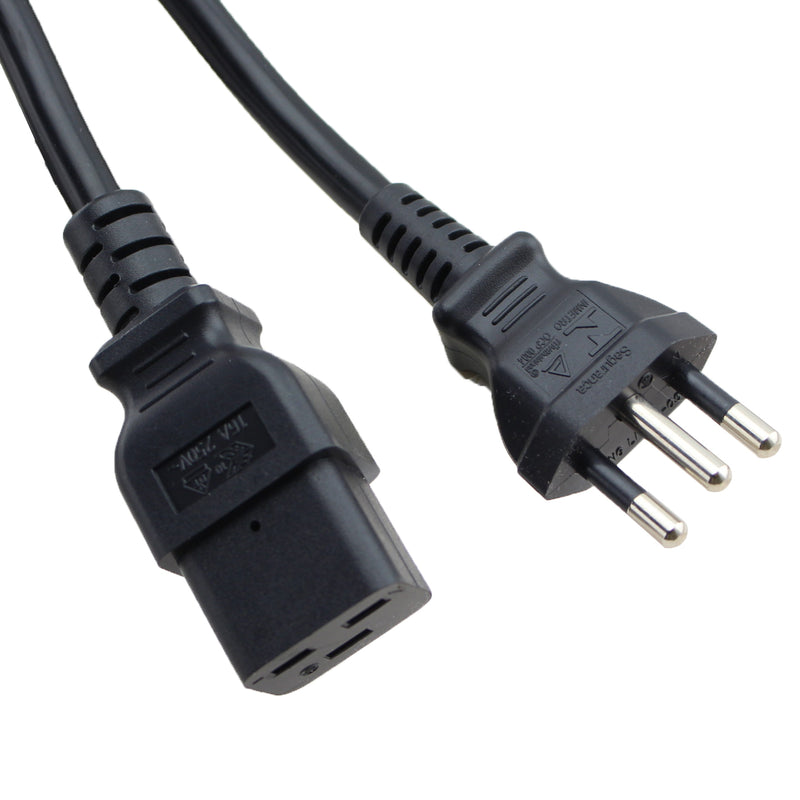 Brazil 16A NBR14136 to C19 Power Cord