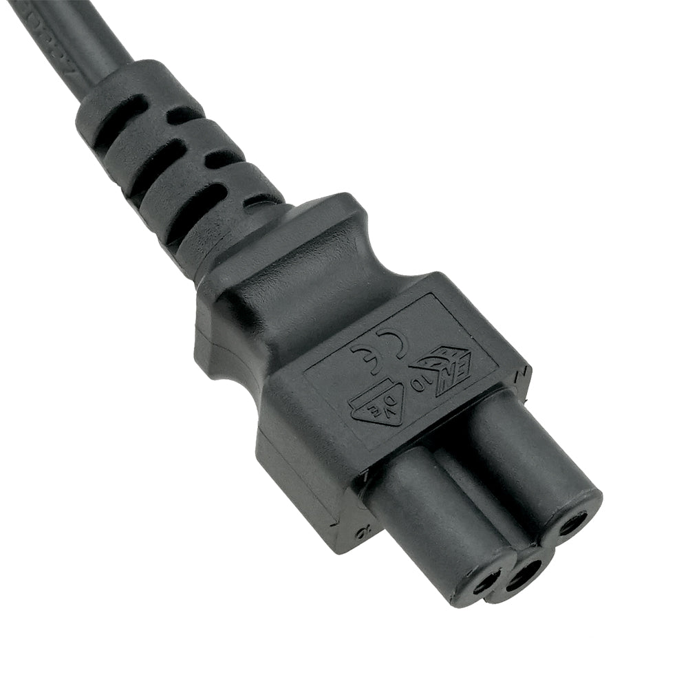 Europe CEE7/7 to C5 Power Cord - 6 ft
