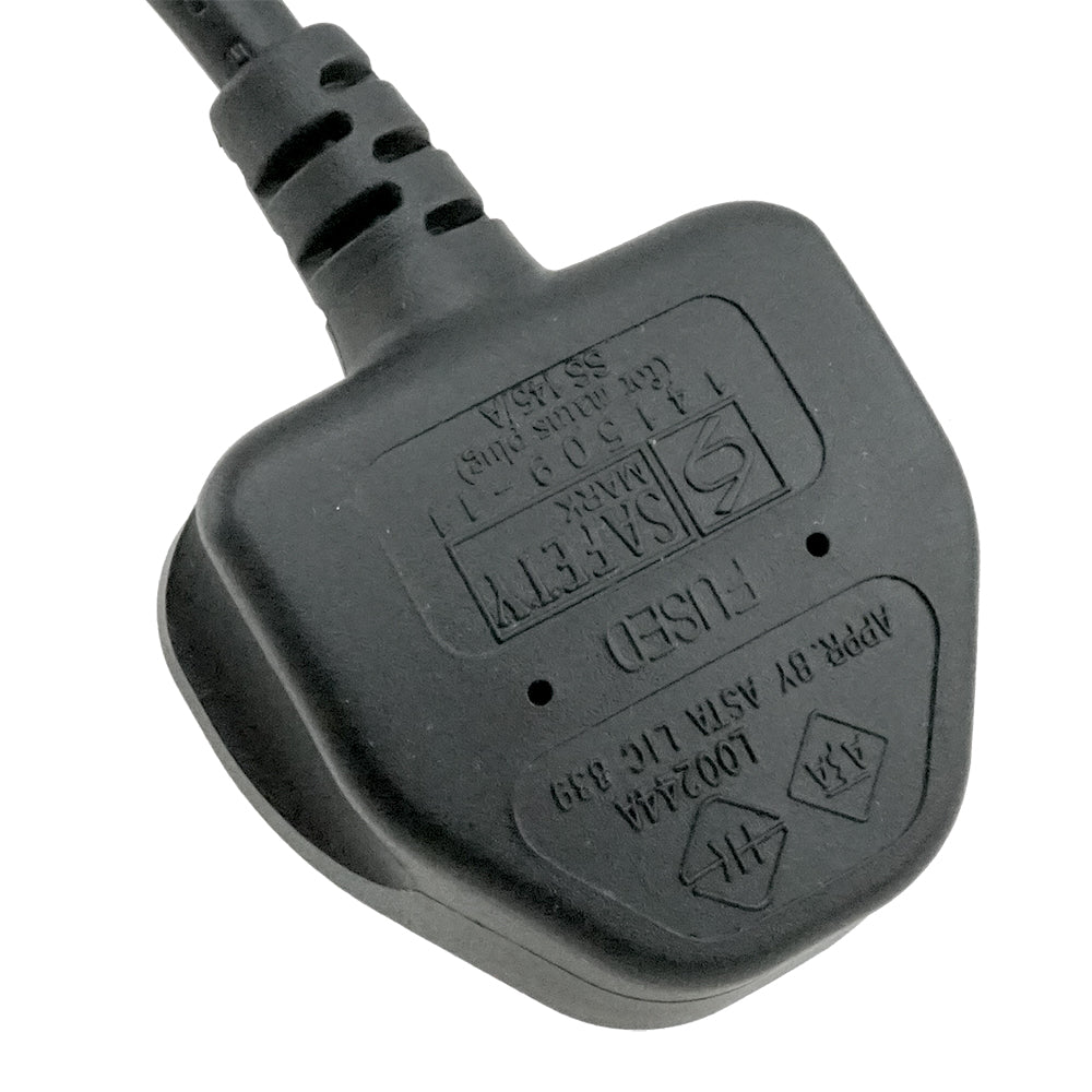 BS1363 to C5 Power Cord - 6 ft