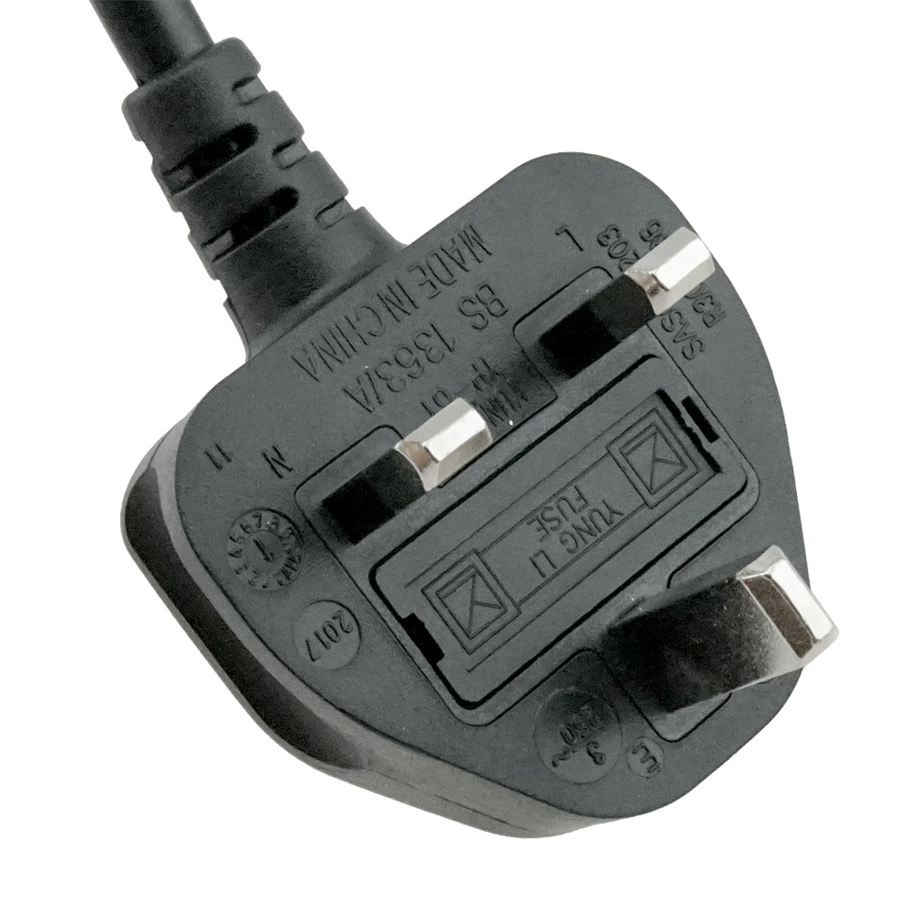 BS1363 to C5 Power Cord - 6 ft