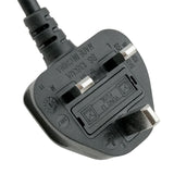 BS1363 to C5 Power Cord - 6 ft