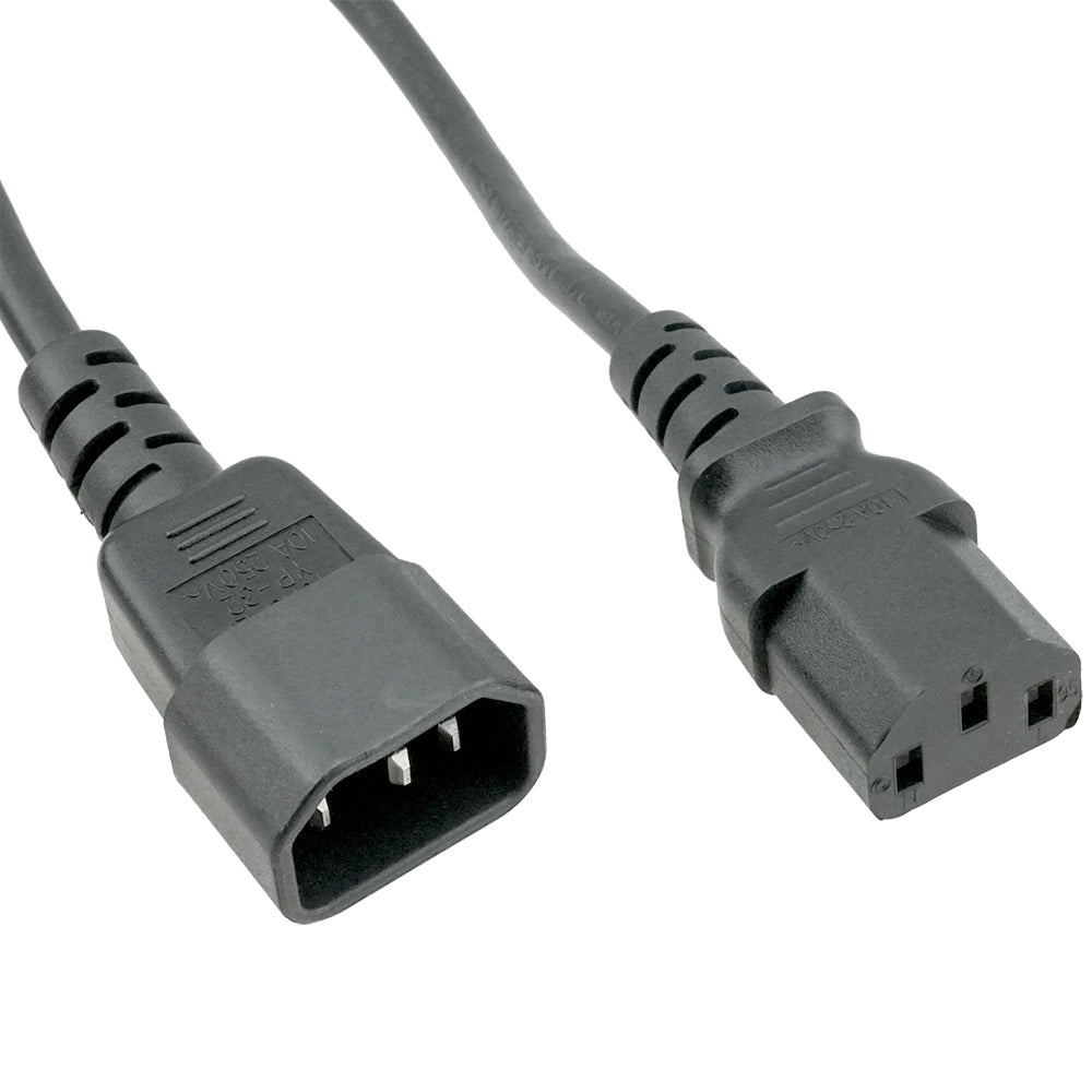 IEC C14 to C13 power cord