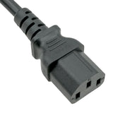 South Africa SANS 164-3 to C13 Power Cord 6A - 6 ft