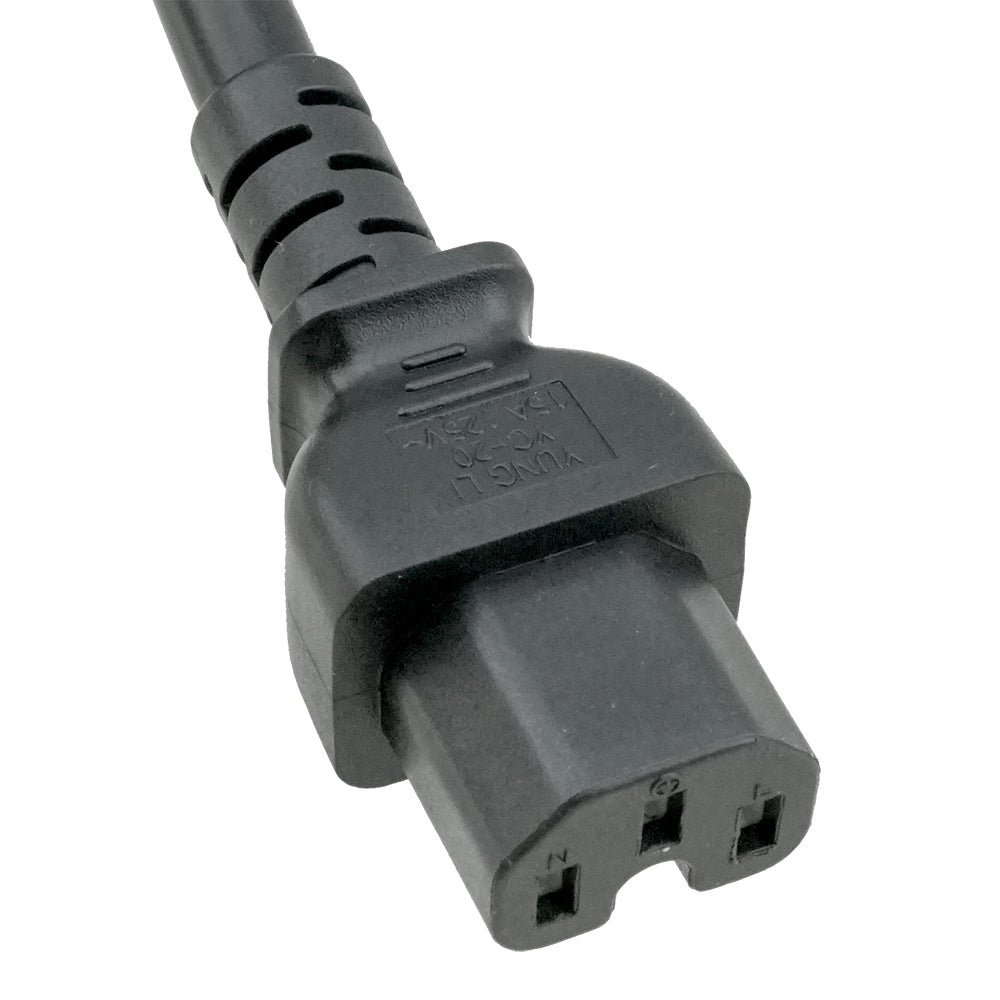 USA NEMA 5-15P to C15 Power Cord