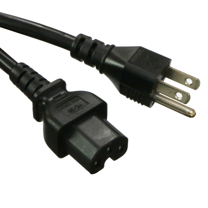 JIS C 8303 to C15 Power Cord - 8.2 ft
