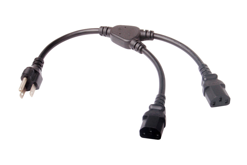 5-15P to C13 X2 Splitter 