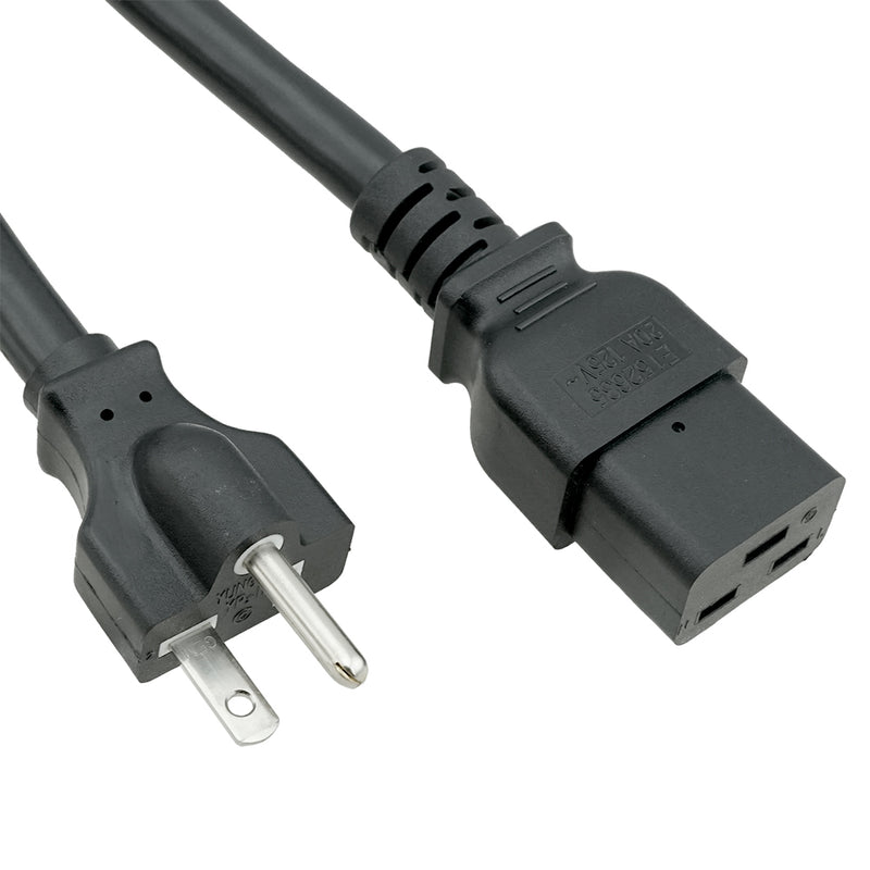 NEMA 5-20P to C19 Power Cord