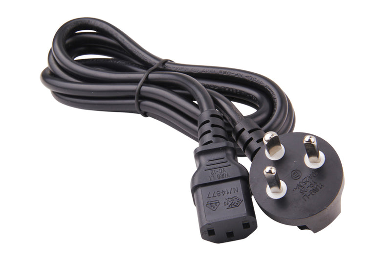 Denmark AFSNIT 107-2-D1 to C13 Power Cord - 6 ft