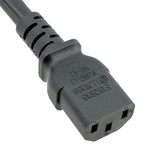 IEC C14 to C13 15A SJT Cords: Multiple Lengths (hanked & tied)