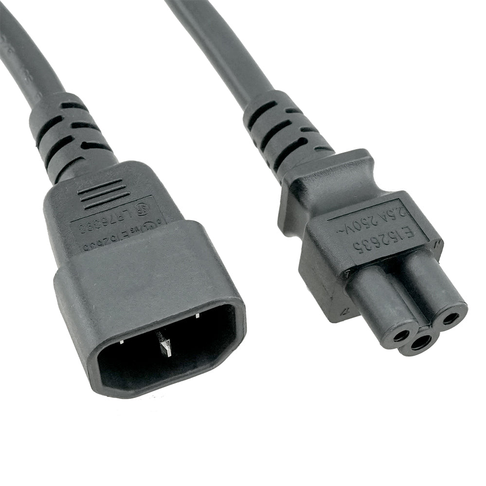 IEC C14 to C5 Power Cord