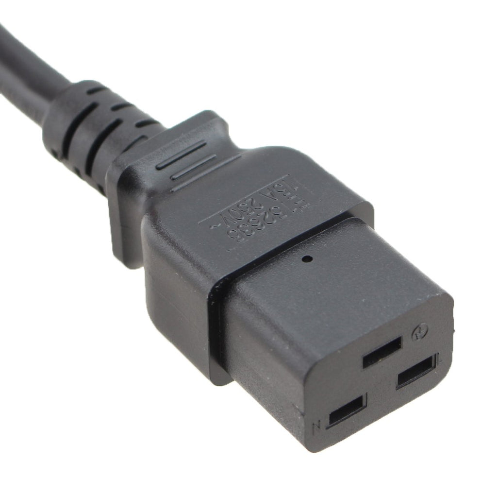 IEC C14 to C19 Cords: Multiple Colors + Lengths – SIGNAL+POWER