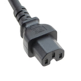 GLOBAL IEC C14 to C15 10A Cords: Multiple Colors + Lengths