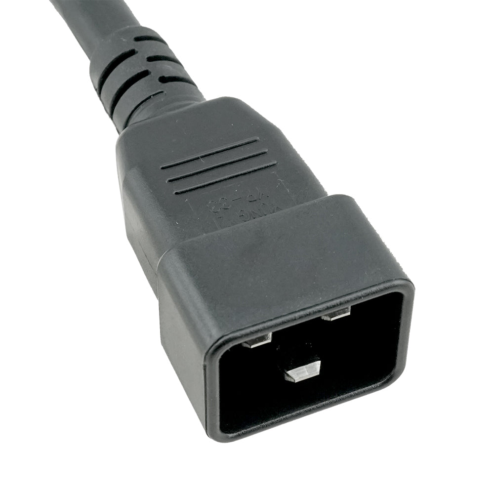 IEC C20 to C19 20A Cords: Multiple Colors + Lengths – SIGNAL+POWER