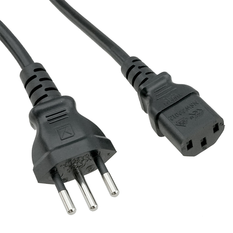Swiss SEV 1011 to C13 Power Cord