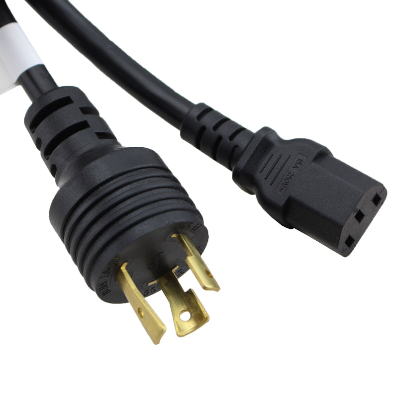 NEMA L6-20P to C13 Power Cord