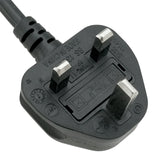 BS1363 to C13 Power Cord - 6 ft (Malaysia)