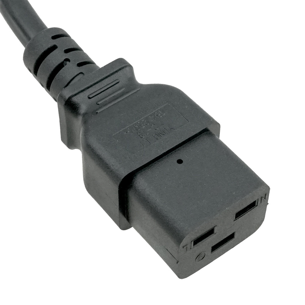 BS1363 to C19 Power Cord - 10 ft