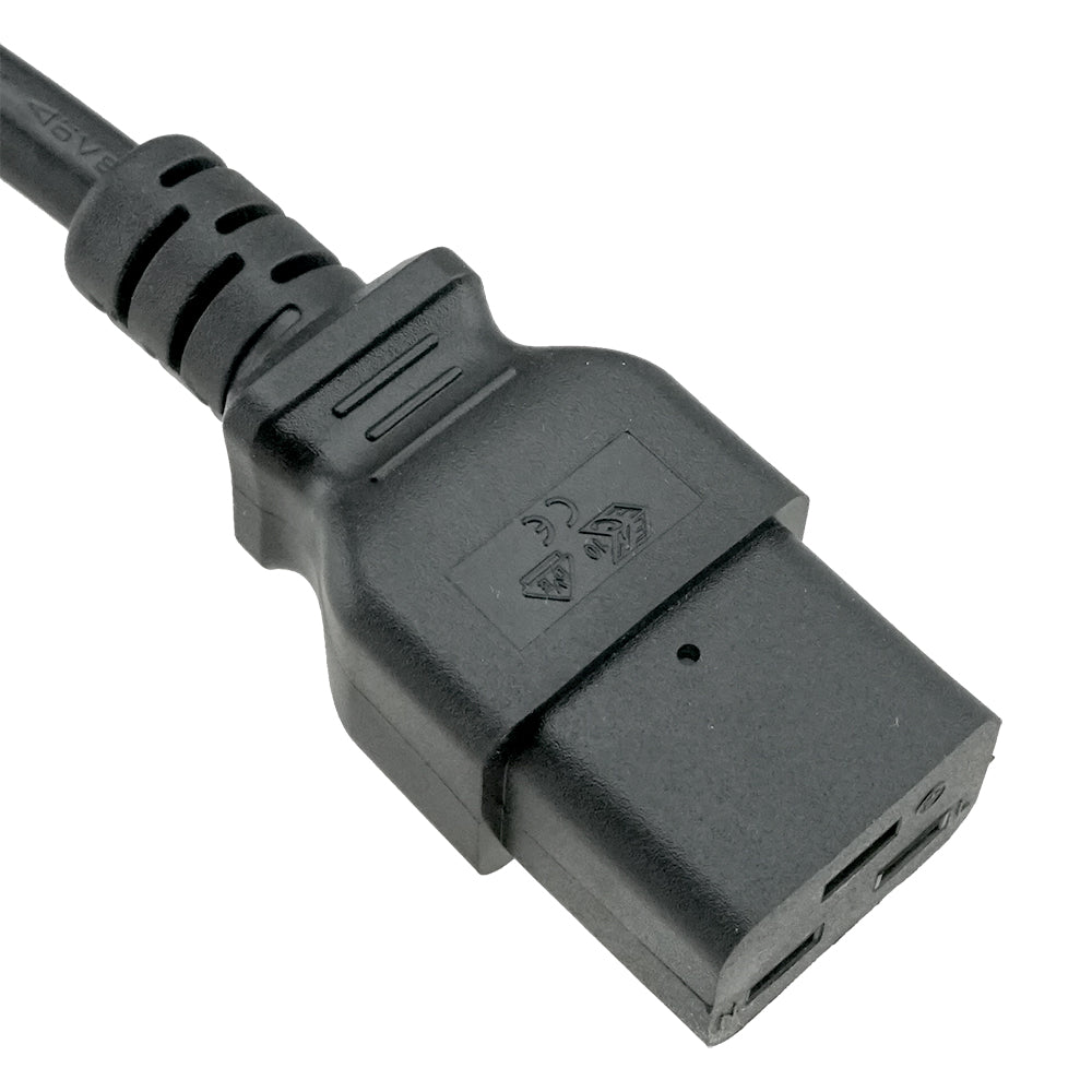 BS1363 to C19 Power Cord - 10 ft