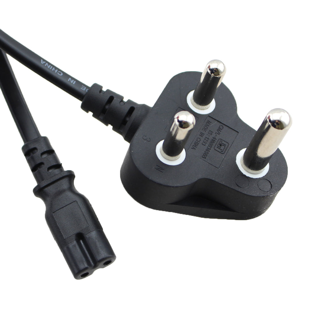 India IS1293 to C7 Power Cord