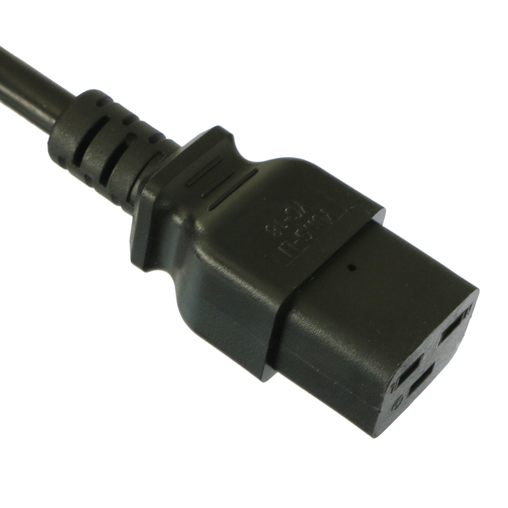 South Africa SANS 164-1 to C19 Power Cord – SIGNAL+POWER