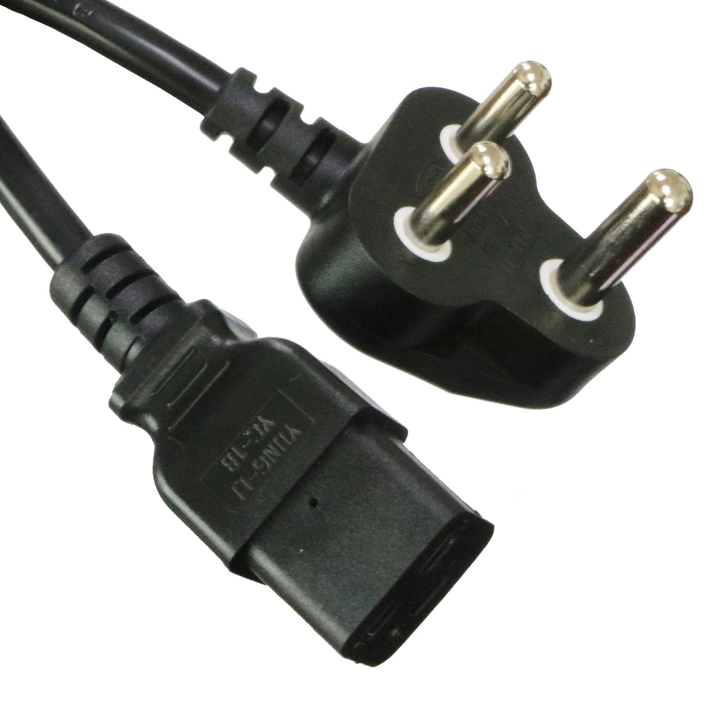 India IS1293 to C19 Power Cord
