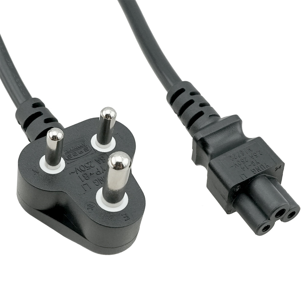 South Africa SANS 164-3 to C5 Power Cord