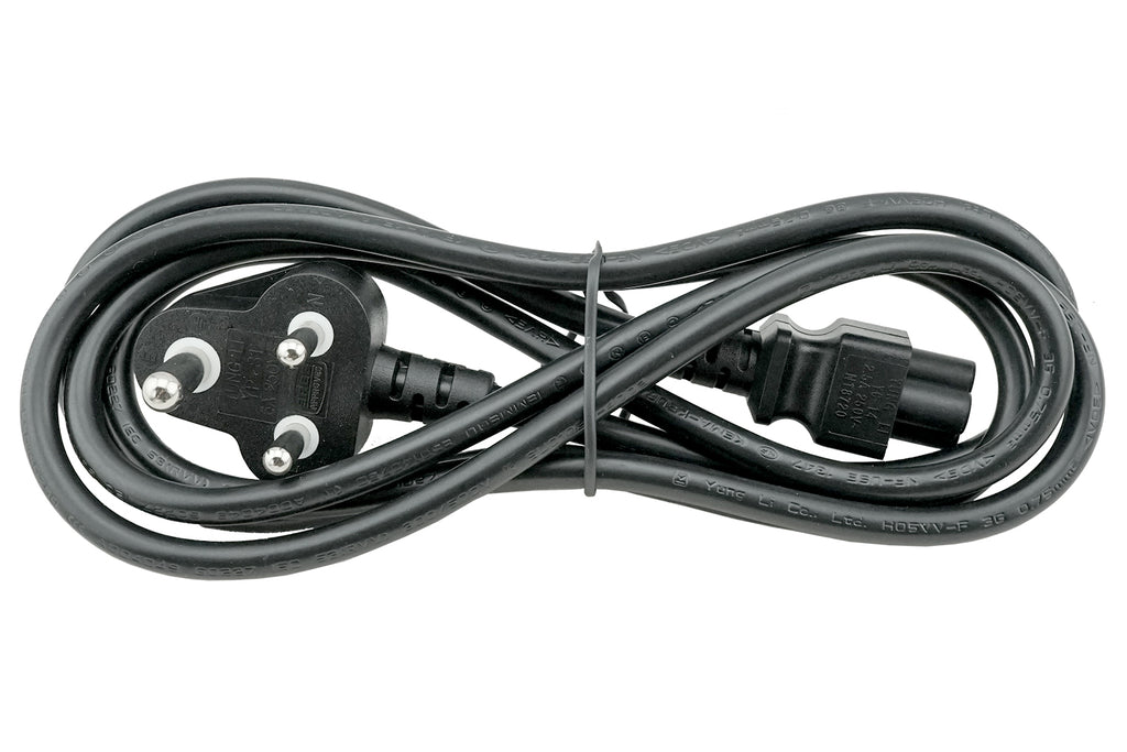 South Africa SANS 164-3 to C5 Power Cord – SIGNAL+POWER