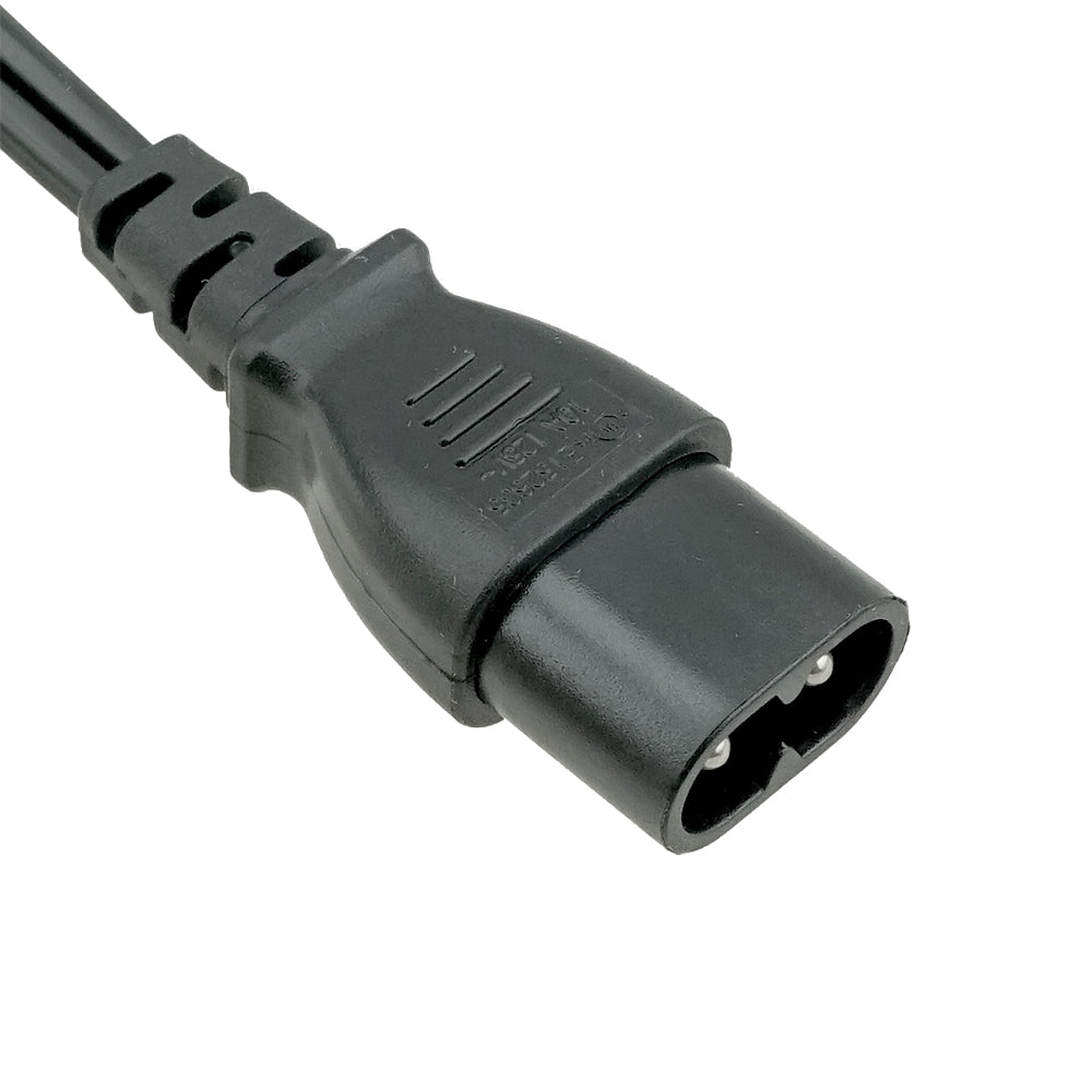 IEC C8 To IEC C7 Power Cord, 6ft