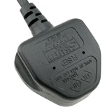BS1363 to C7 Power Cord - 6 ft