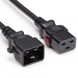 TwyLock® USA IEC C20 to C19 20A SJTW Dual Locking Cords: Multiple Colors + Lengths