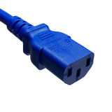 IEC C20 to C13 10A Cords: Multiple Colors + Lengths