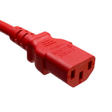 IEC C20 to C13 10A Cords: Multiple Colors + Lengths