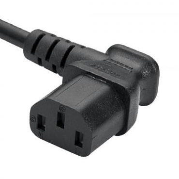 Right Angle IEC C13 Power Cord Receptacle (YC-12L)