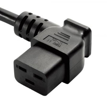 Left Angle IEC C19 Power Cord Receptacle (YC-18L-1)