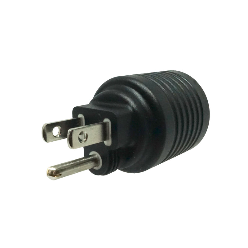 NEMA L5-15R to NEMA 5-15P Plug Adapter