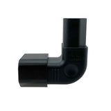 Up Angle IEC C13 to IEC C14 Plug Adapter