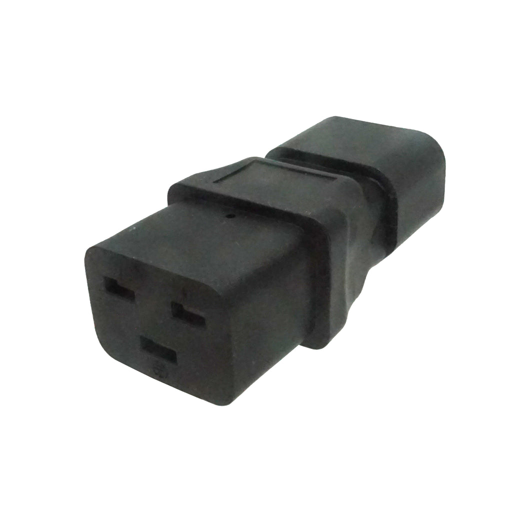 IEC C19 to IEC C14 Plug Adapter