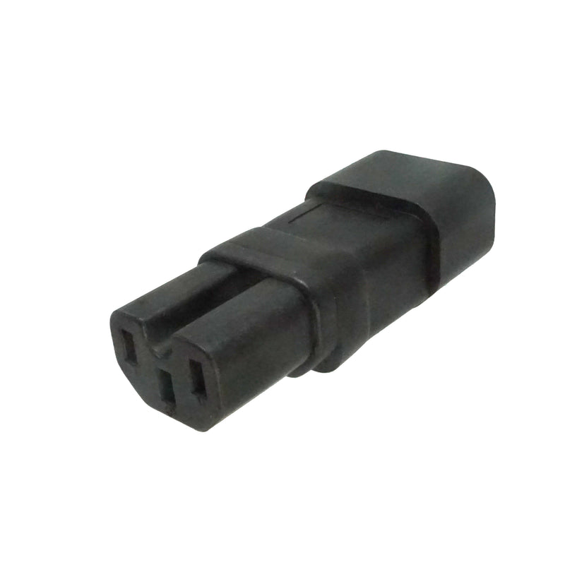 IEC C15 to IEC C14 Plug Adapter