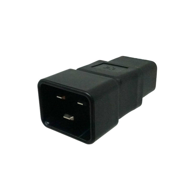 IEC C19 to IEC C20 Plug Adapter